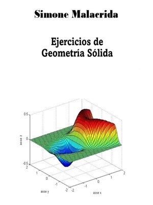 cover image of Ejercicios de Geometría Sólida